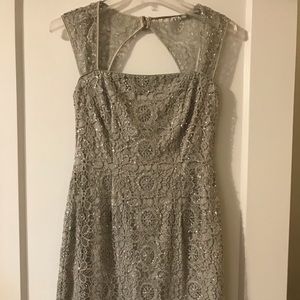 Silver sparkley dress
